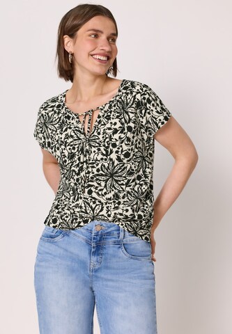 Street One Studio Bluse in Beige: Vorderseite
