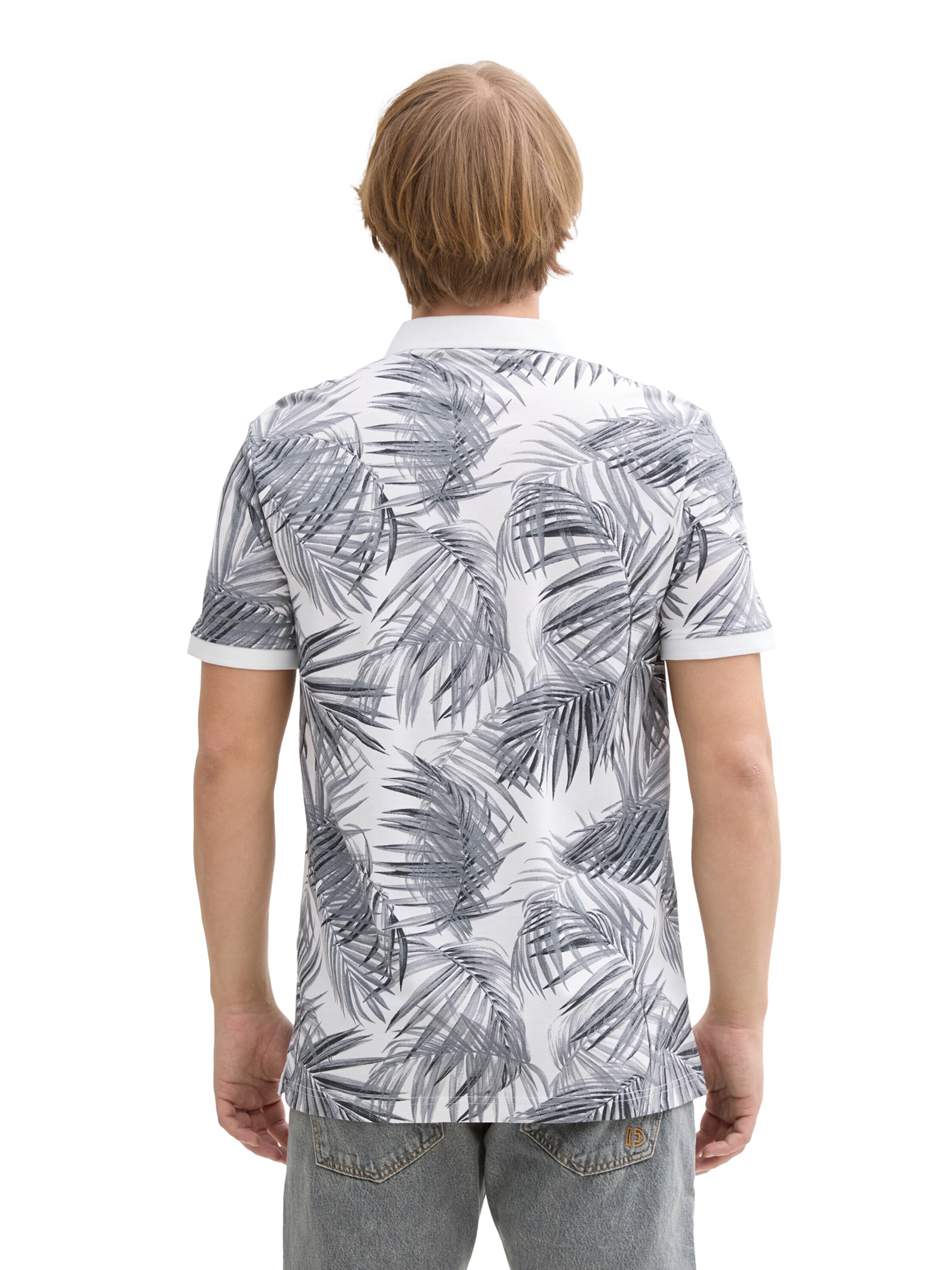 TOM TAILOR DENIM Μπλουζάκι σε γκρι