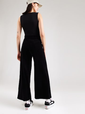 Blutsgeschwister Wide Leg Housut 'Jolly' värissä musta