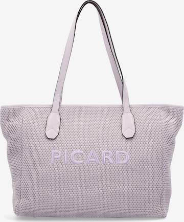 Cabas Picard en violet : devant