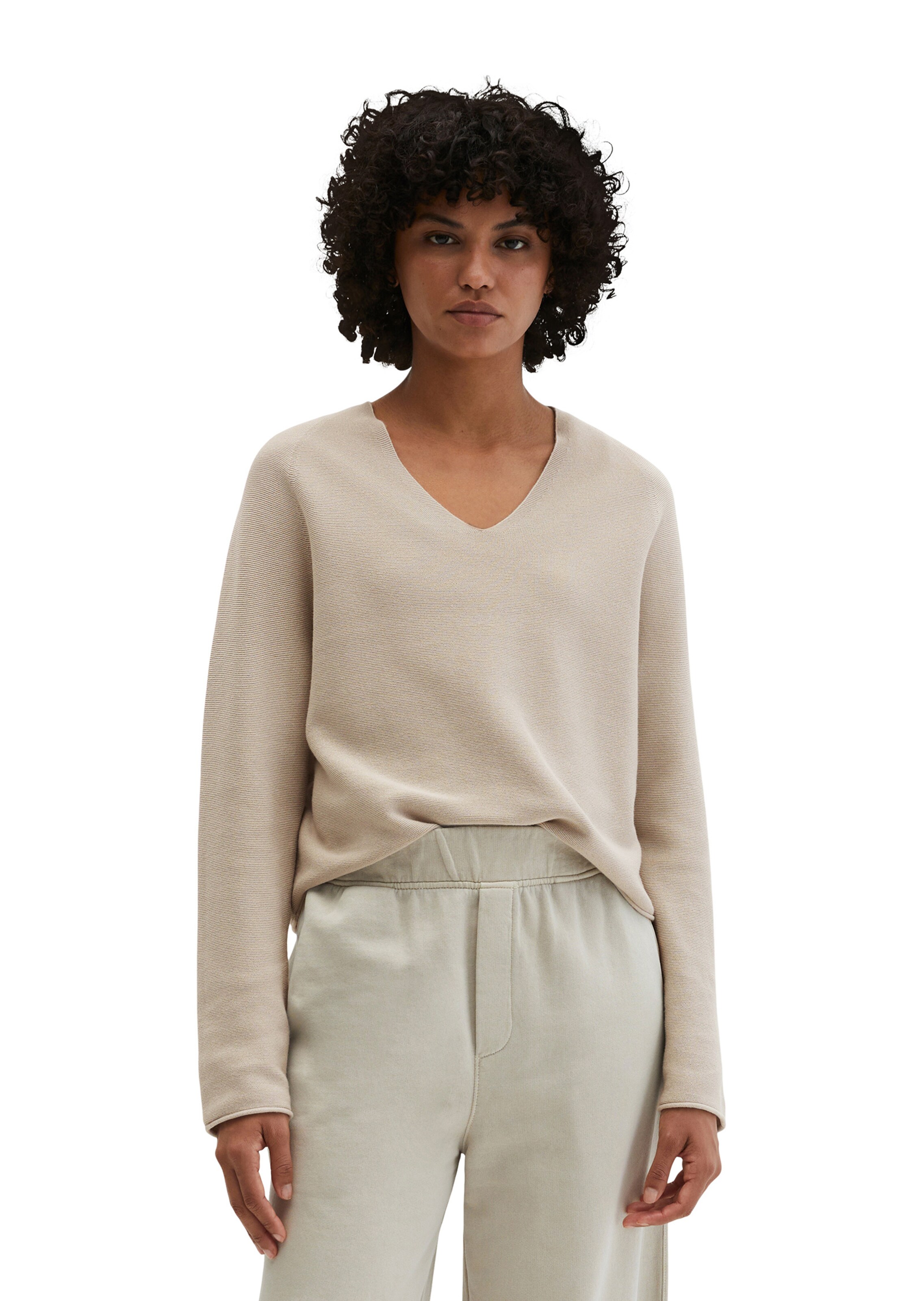 Marc O'Polo Pullover in Beige: Vorderseite