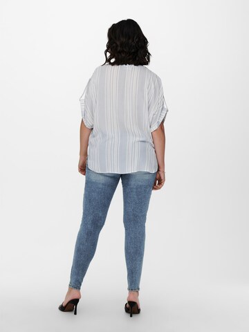 ONLY Carmakoma Bluse 'Tamia' in Weiß