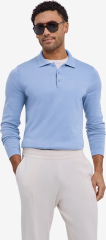 FALKE Shirt 'Pure Cotton' in Blau: Vorderseite