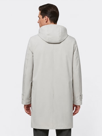 ALLTHEMEN Between-Seasons Coat 'Hülle' in Grey