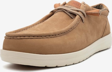 HEY DUDE Moccasins 'Wally' in Brown