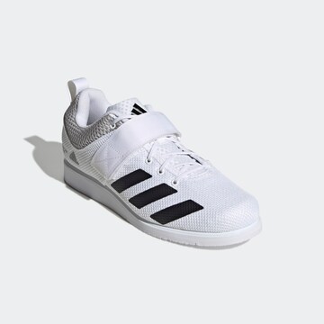 Chaussure de sport 'Powerlift 5' ADIDAS PERFORMANCE en blanc