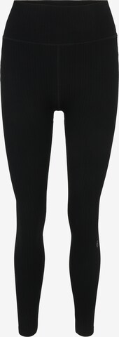 OCEANSAPART Skinny Sportbroek 'Elodie' in Zwart: voorkant