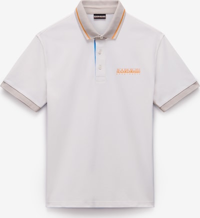 Marškinėliai 'E-Zeri' iš NAPAPIJRI, spalva – smėlio spalva / nebalintos drobės spalva / oranžinė, Prekių apžvalga