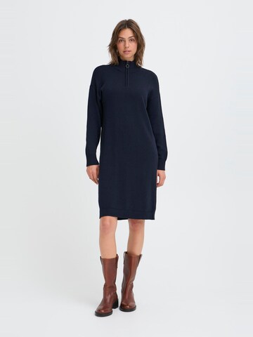 Oxmo Strickkleid ' OXFSANVA ' in Blau