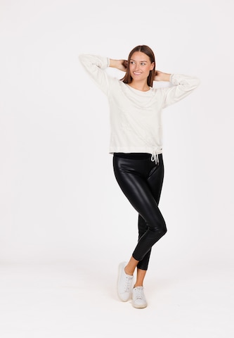 Key Largo Sweatshirt 'Sky' in Weiß