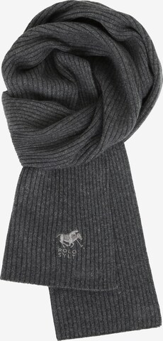 Polo Sylt Scarf in Black: front
