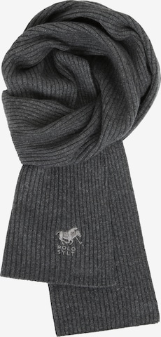 Polo Sylt Scarf in Black: front