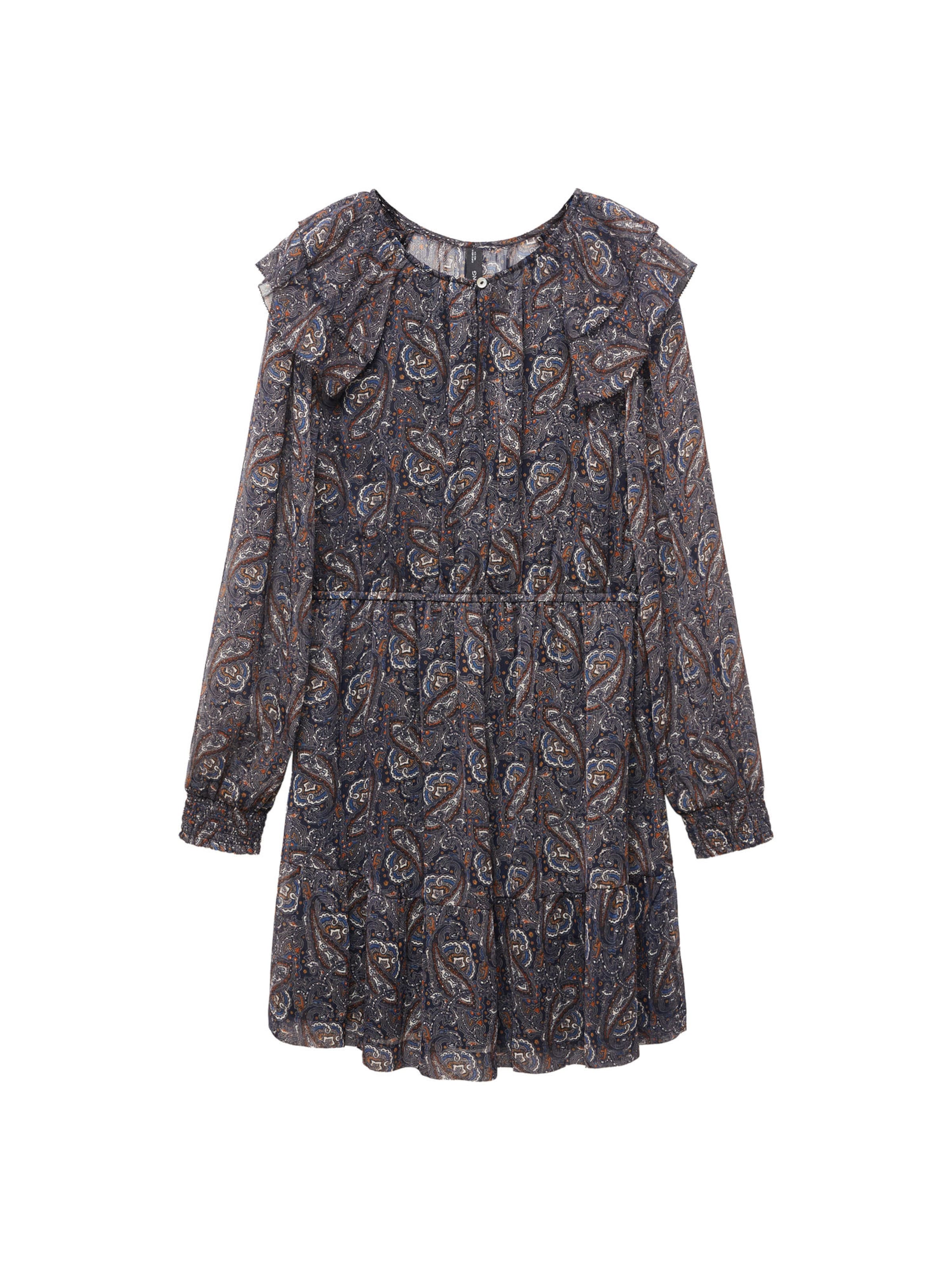 MANGO Obleka | siva barva: sprednja stran