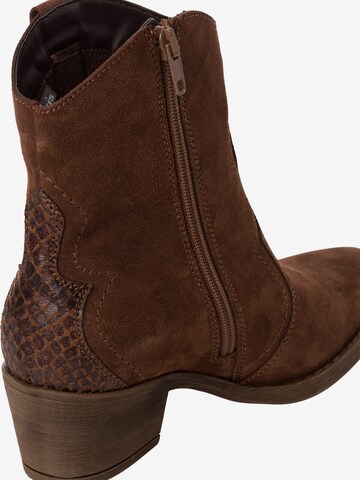 TAMARIS Ankle Boots in Brown