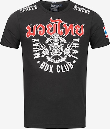 Benlee Koszulka funkcyjna 'Thaicity' w kolorze czarny: przód