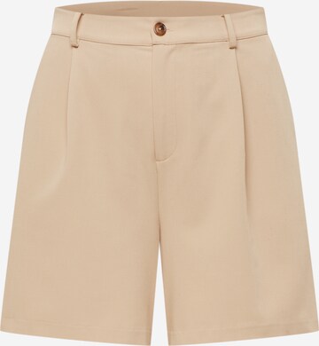 Guido Maria Kretschmer Curvy Wide Leg Shorts 'Fabia' in Beige: predná strana