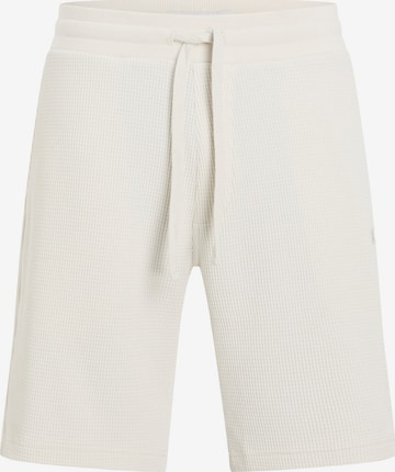 Calvin Klein Jeans Broek in Wit: voorkant