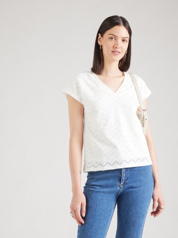 T-shirt 'VMTHAS' VERO MODA en blanc : devant