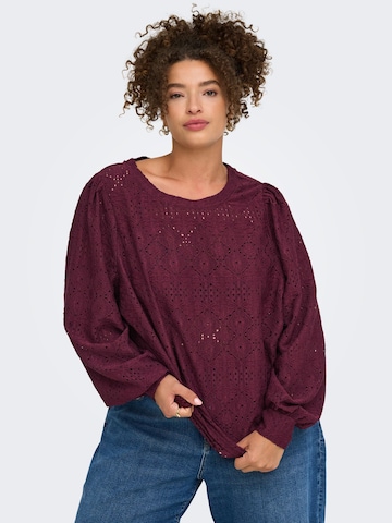 Camicia da donna 'HELLEN ' di ONLY Carmakoma in lilla