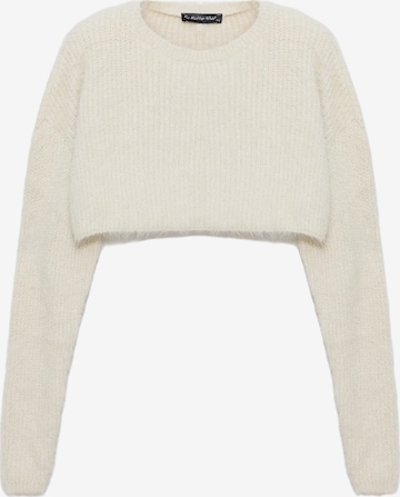 Pull-over No Matter What en beige : devant
