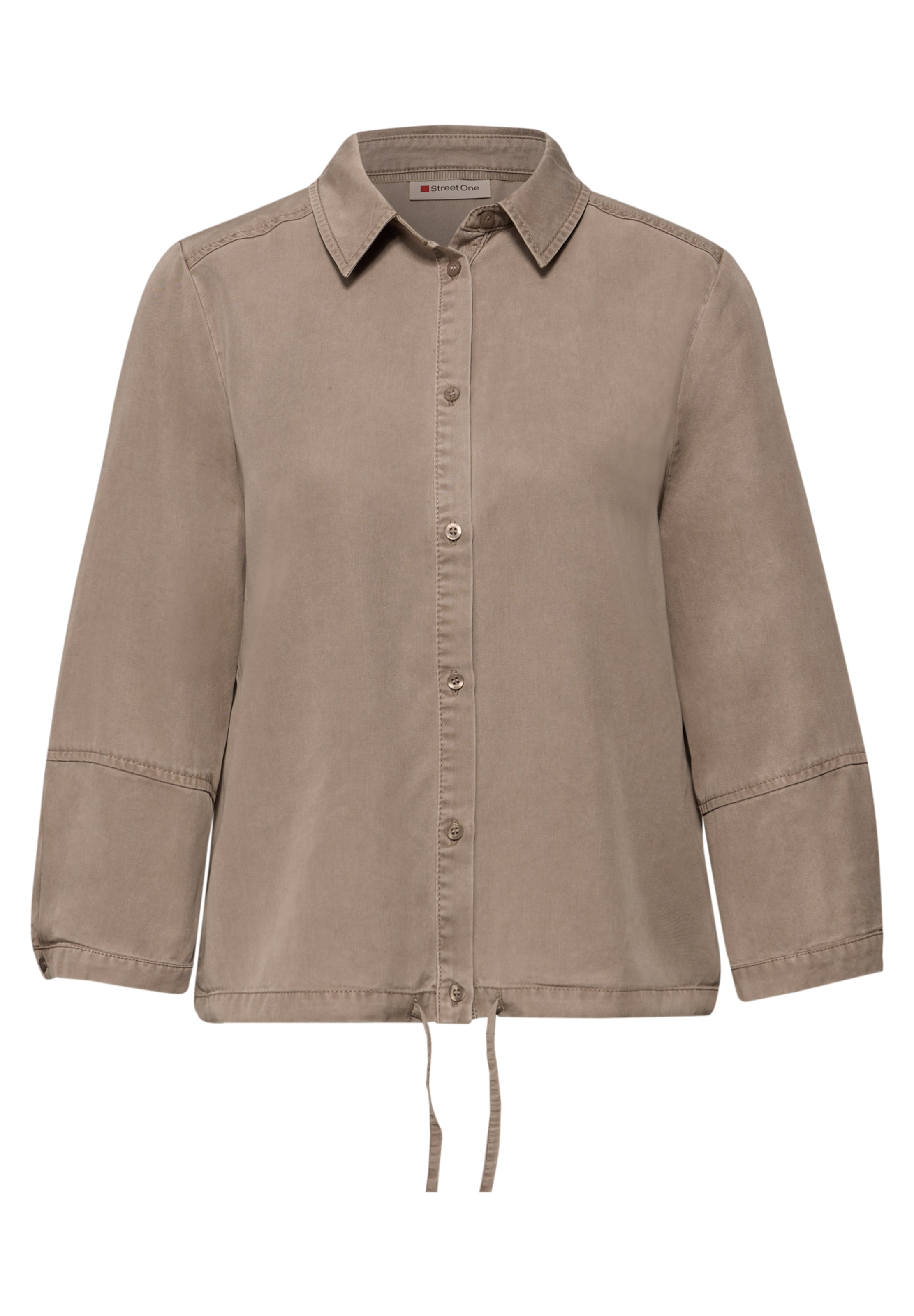 STREET ONE Blouse in Brown: front