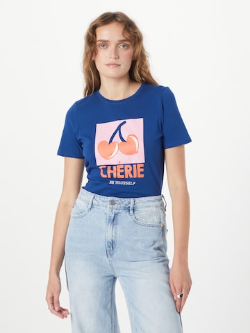 NAF NAF Shirt in Blauw: voorkant