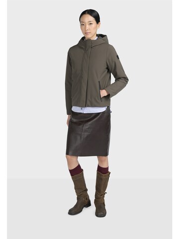 Giacca invernale ' SOFT ZIP ' di Canadian Classics in verde: frontale