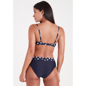 LASCANA T-Shirt Bikini in Blau