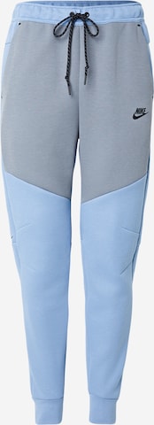 Nike Sportswear Hose 'TCH FLC' in Blau: Vorderseite
