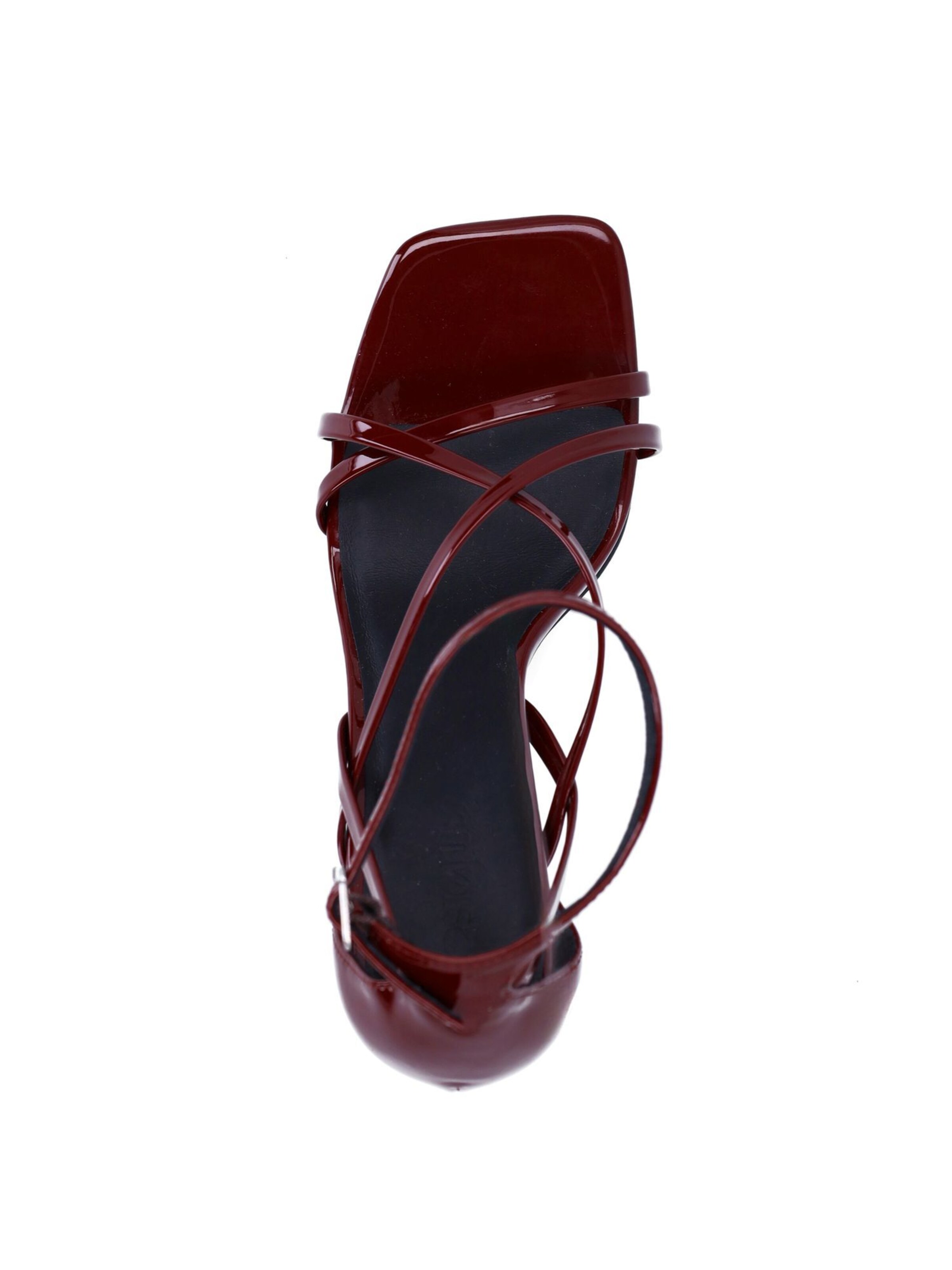 Sandales à lanières SACHA en rouge