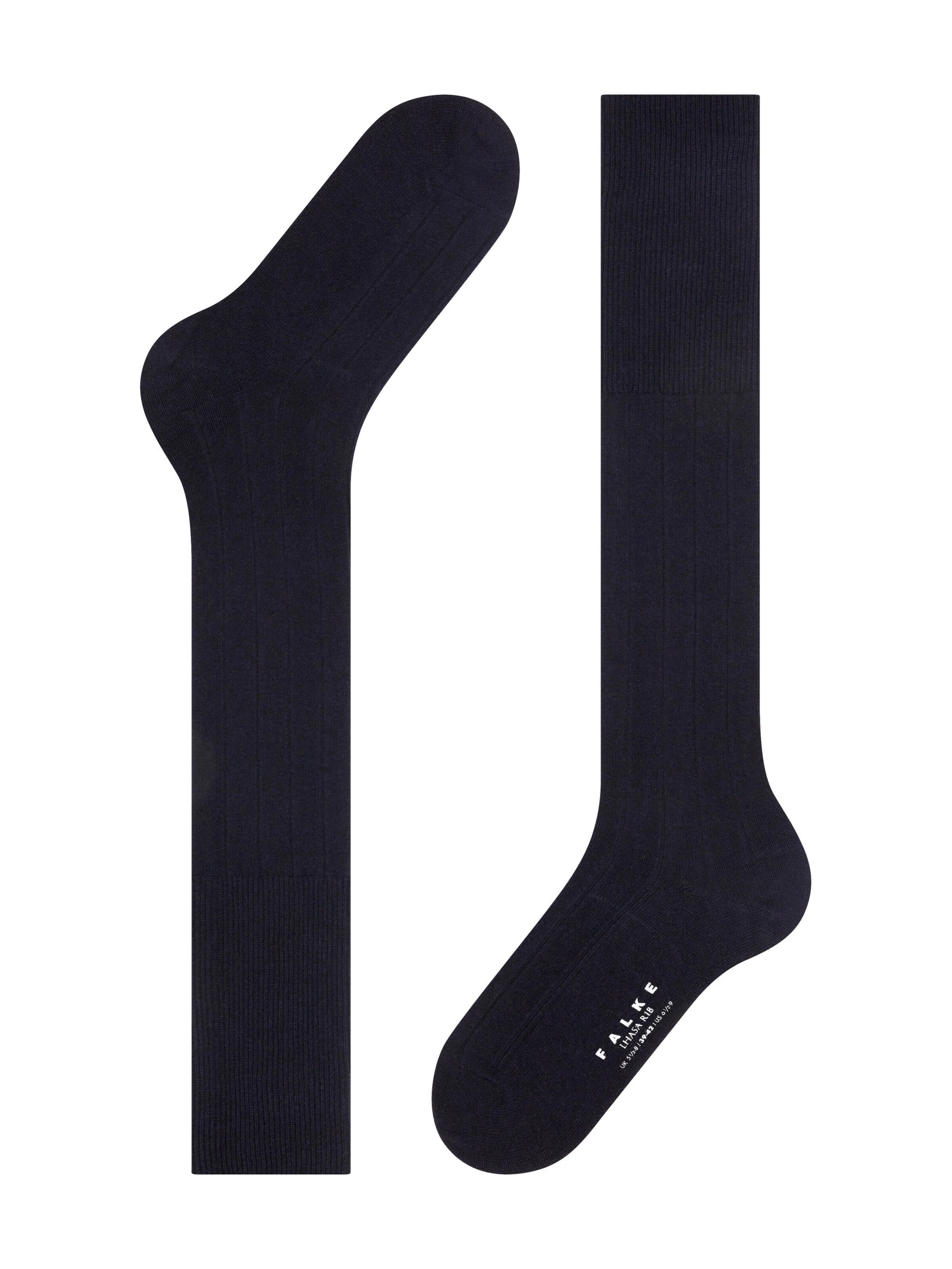 FALKE Kniestrümpfe 'Lhasa Rib'‌‌‌ in Blau