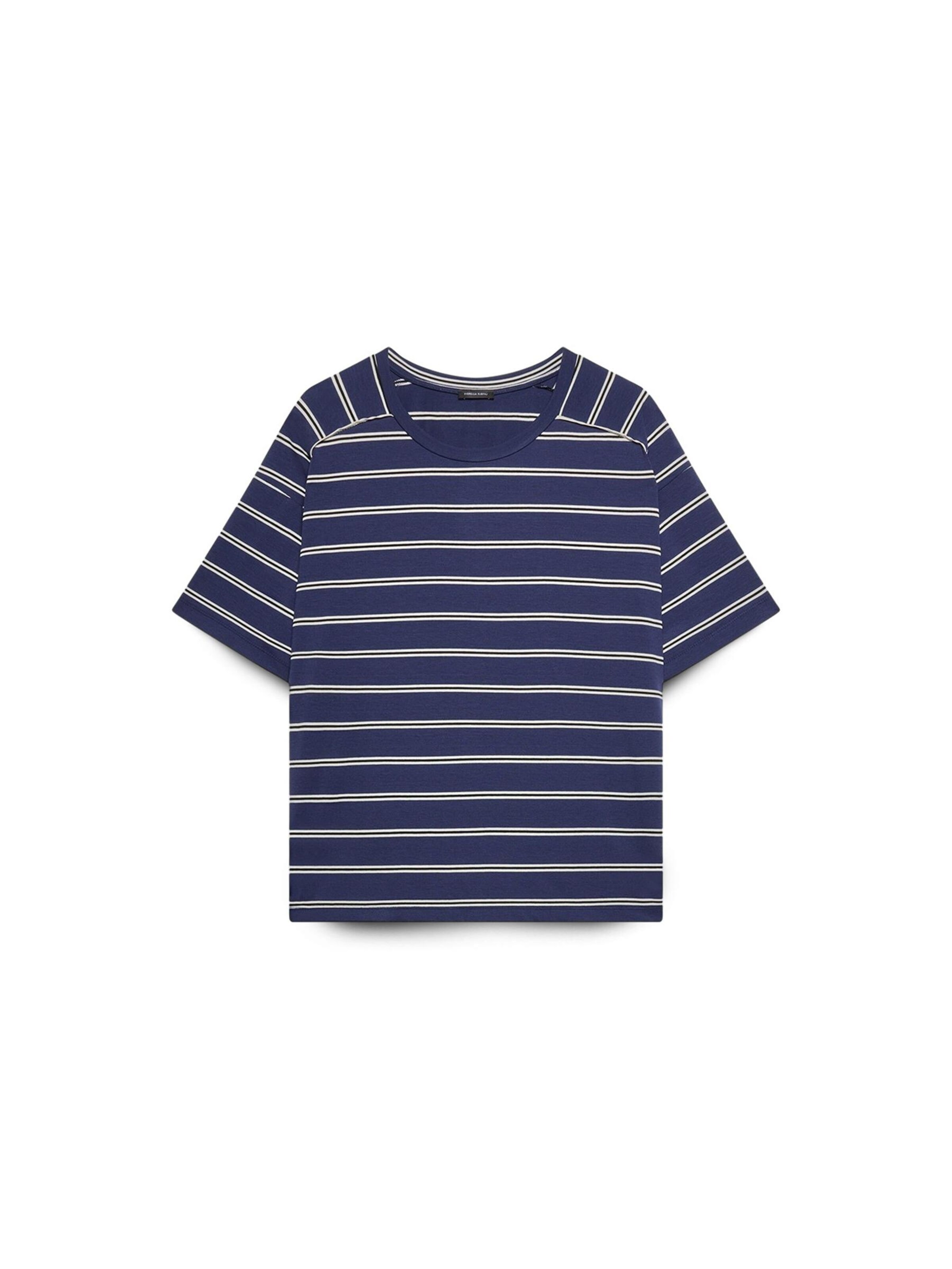 Maglietta di Fiorella Rubino in blu: frontale