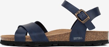 Bayton Sandal in Blue: front