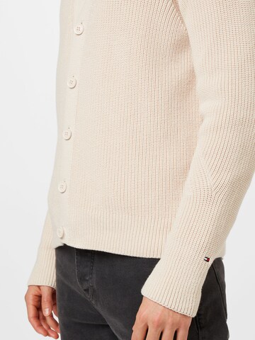 TOMMY HILFIGER Knit cardigan in Beige