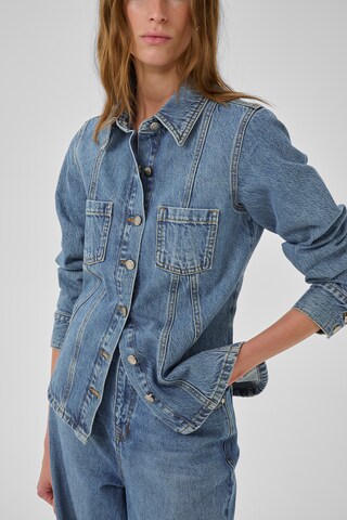 My Essential Wardrobe Overgangsjakke i blå