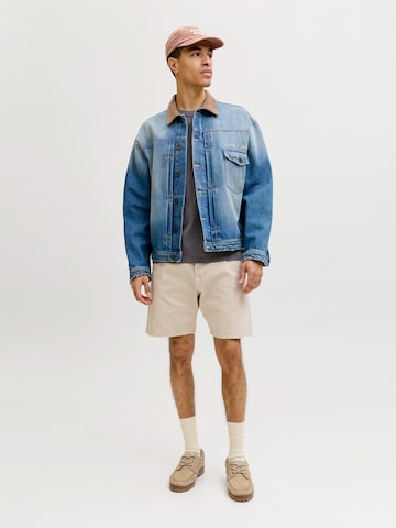 JACK & JONES Loose fit Jeans 'JJITONY JJORIGINAL' in Beige