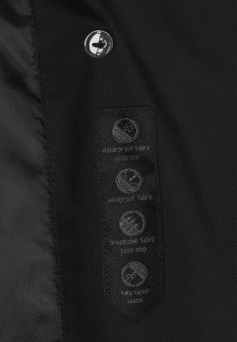 DreiMaster Klassik - Sobretudo meia-estação em preto