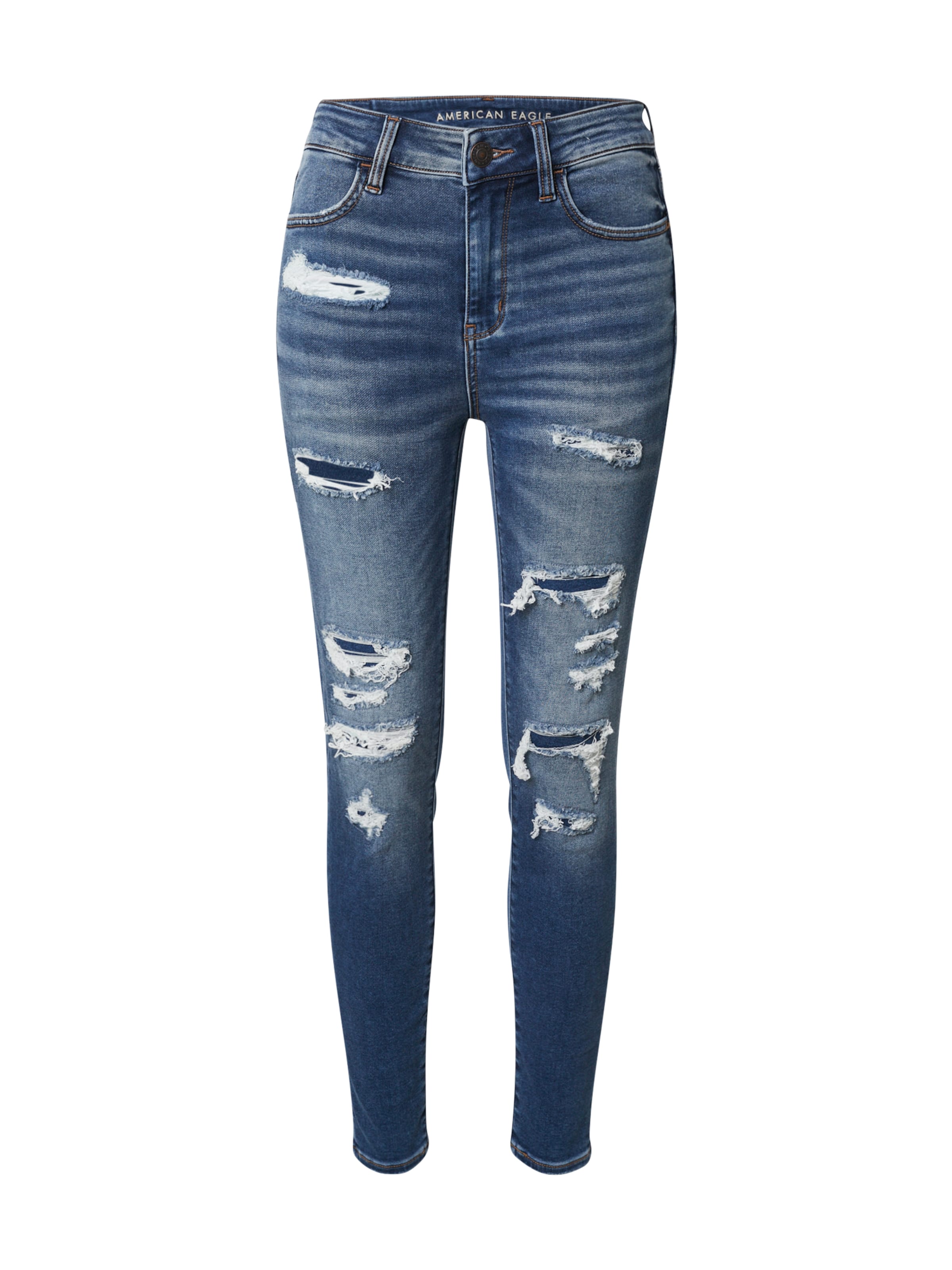 Frauen Große Größen American Eagle Jeans in Blau - BW13531