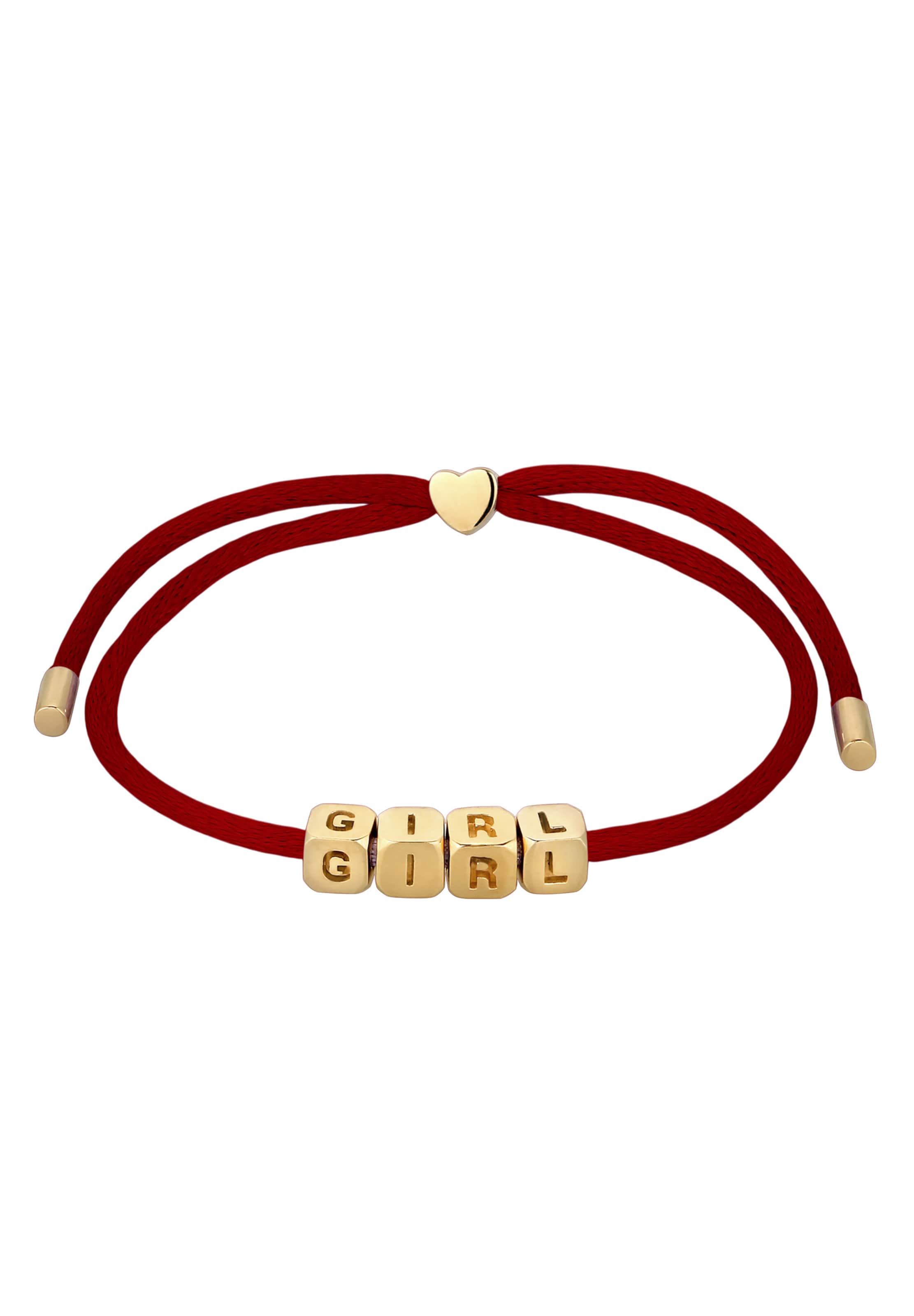 Bracelet ELLI en rouge : devant