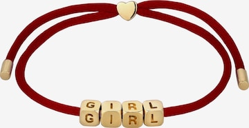 Bracelet ELLI en rouge : devant