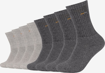 camano Socken in Grau: Vorderseite