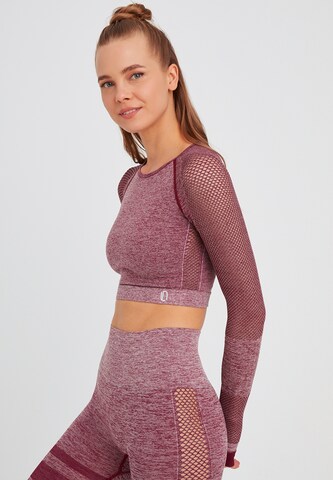 Leif Nelson Crop Top in Rot