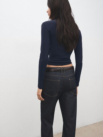 Maglietta 'SECONDPE' di MANGO in blu