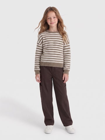 KIDS ONLY GIRL Sweater 'newpiumo' in Brown