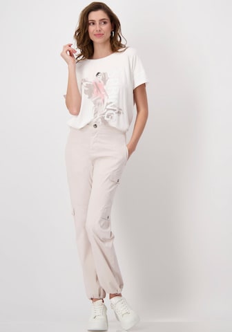 T-shirt monari en blanc