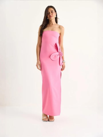 Bianco Lucci Jurk 'Maxi' in Roze