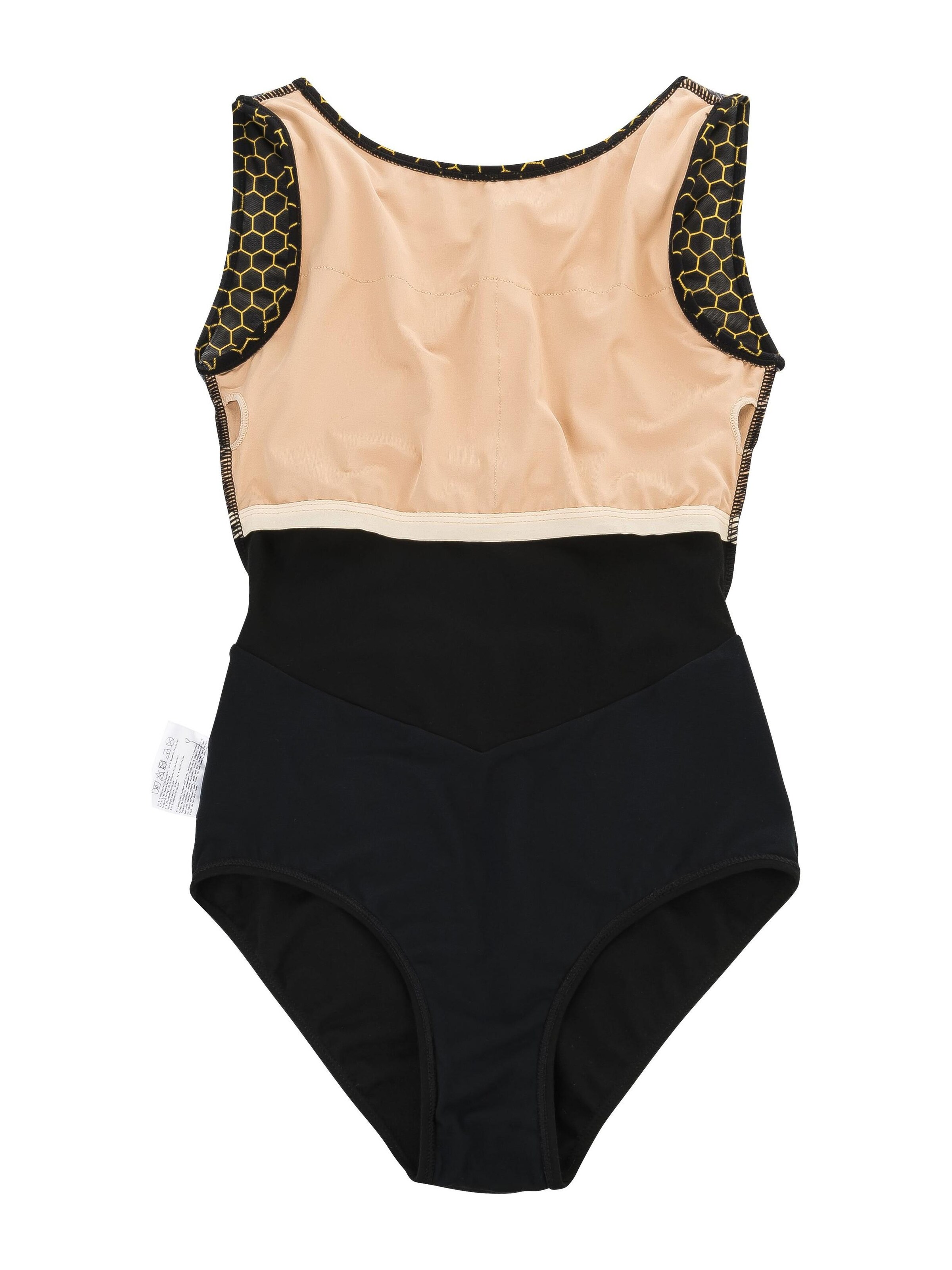 Tanzmuster Athletic Bodysuit 'Bine' in Gold