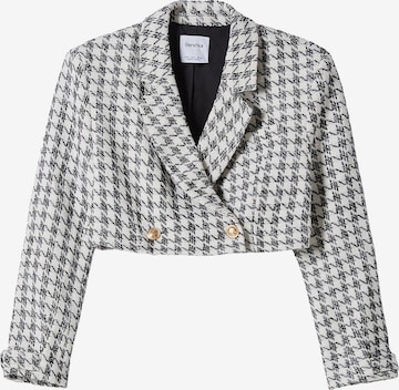 Blazer di Bershka in bianco: frontale