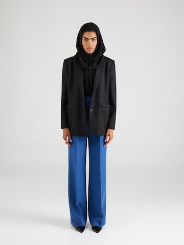 HUGO Red Wide leg Trousers with creases 'Himia' in Blue
