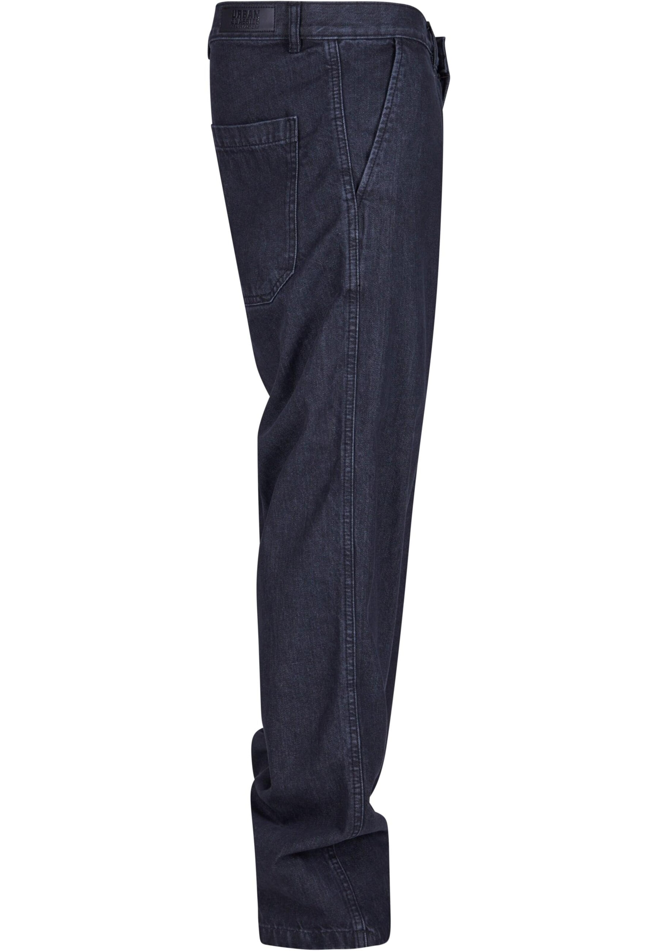 Urban Classics Loosefit Jeans i sort